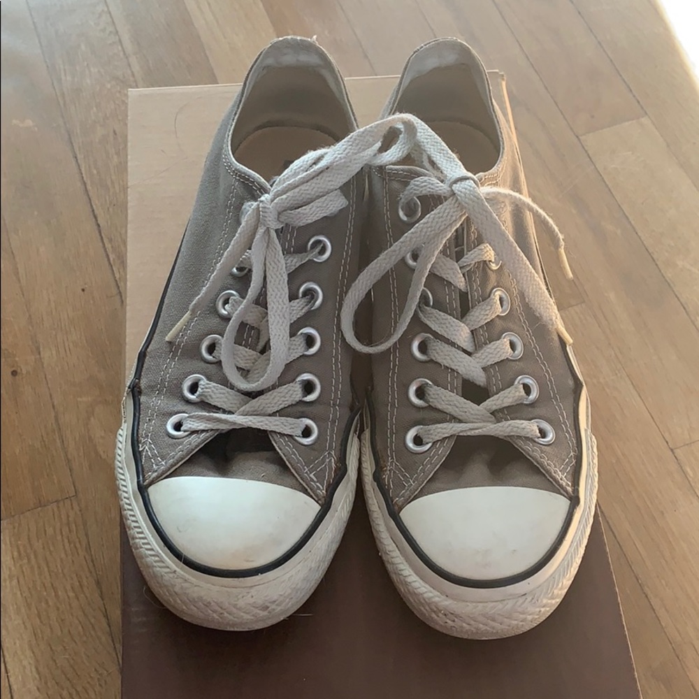 Converse Gray Low Top All Stars